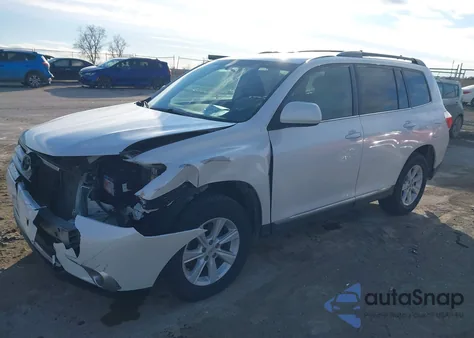 2012 Toyota Highlander Base V6 z USA, uszkodzony, nr VIN 5TDBK3EH0CS125780